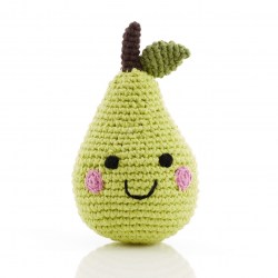 Pear baby rattle2